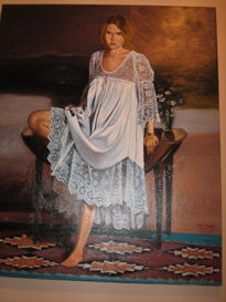 Mujer de blanco