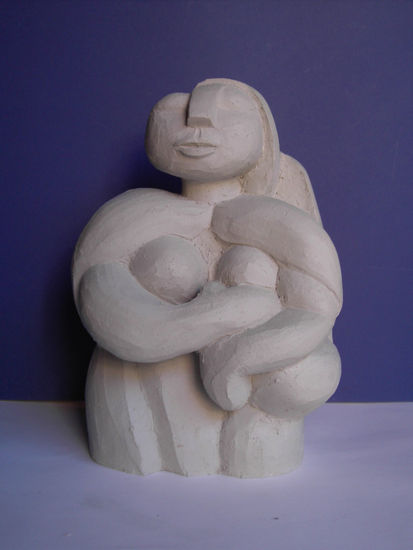 MADONNA DE PICASSO II Terracota Figurativa