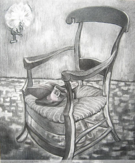 Mi silla de Van Gogh Charcoal