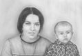Ruslan Melnychuk y su madre Vera