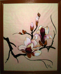 Magnolias en primavera