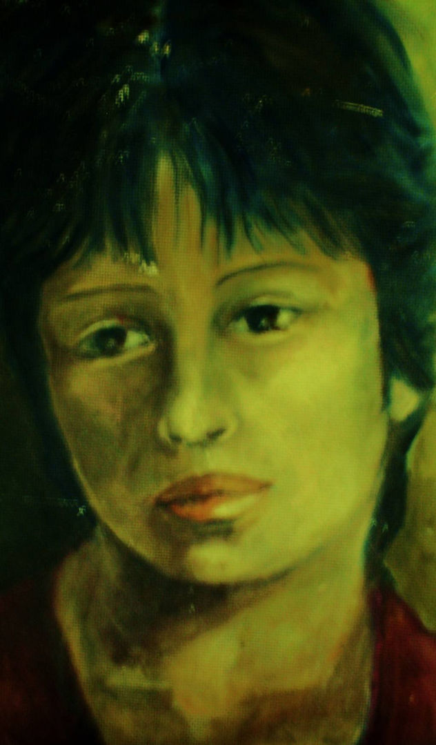 Muchacha piel de aceituna