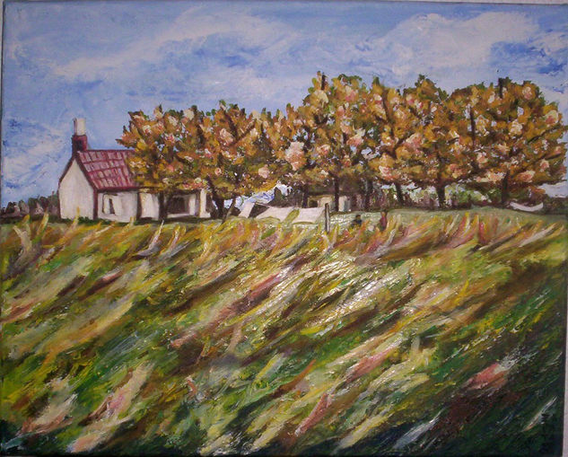 A LO LEJOS Oil Canvas Landscaping