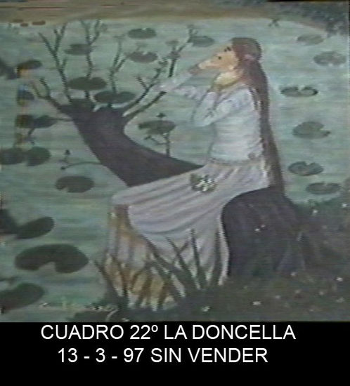 la doncella Oil Canvas Landscaping