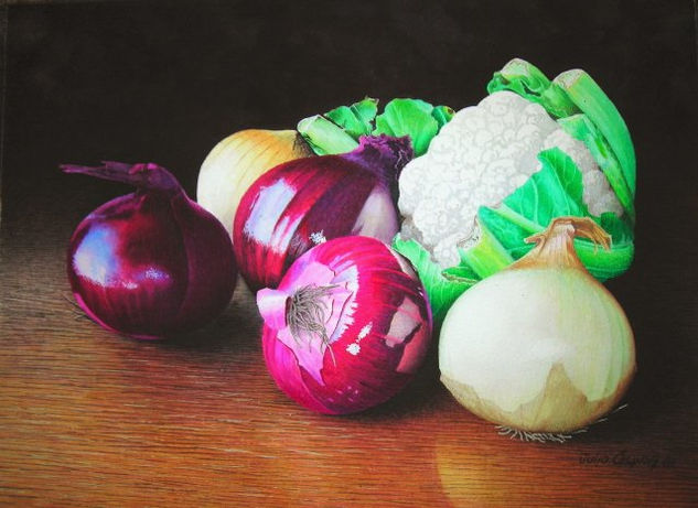 verduras Watercolour Paper Still Life Paintings