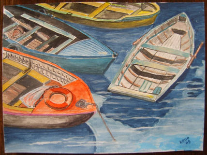 4 botes - obra vendida