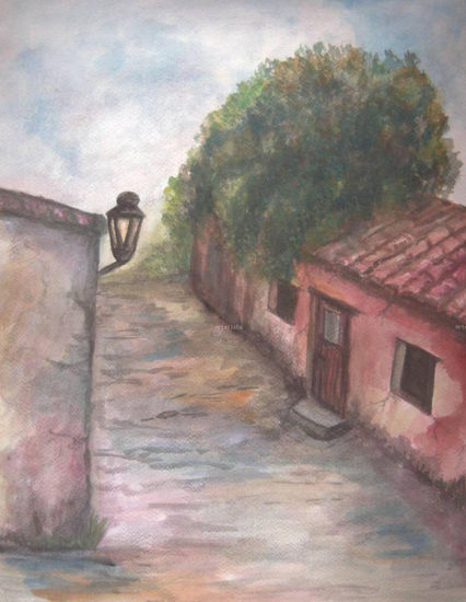 Camino a casa Watercolour Paper Landscaping