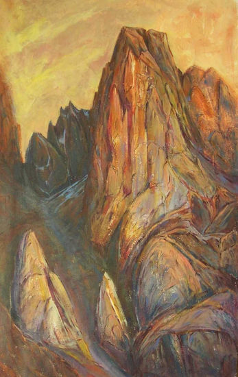 Picos de Europa "Guardian de sueños y recuerdos" -66 Acrylic Canvas Landscaping