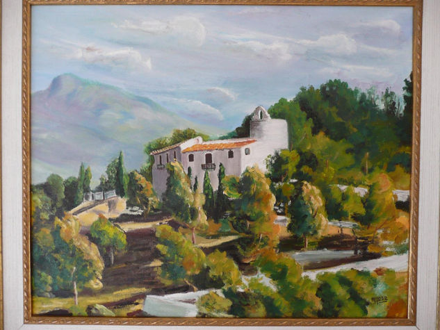 Ermita de la Magdalena Oil Canvas Landscaping