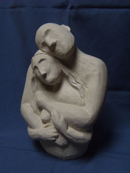 PAREJA III Terracotta Figurative