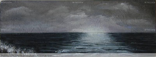 Serenidad Oil Panel Marine Painting