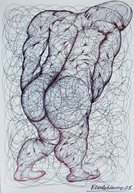 Desnudo sin miedos.