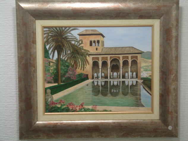 Generalife Oil Canvas Landscaping