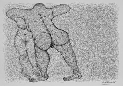 Desnudo sin miedos.