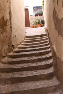 Pueblo escaleras