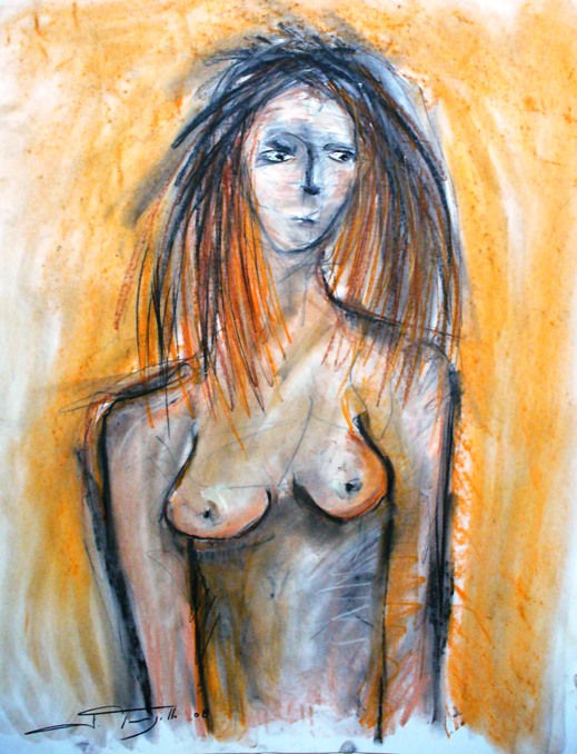 desnudo expresionista