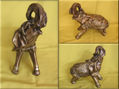 Elefante dourado pintura artesanal R$30,00