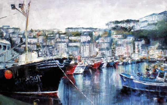 Rias Baixas(galicia) Oil Canvas Marine Painting