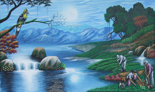 los campesinos de tierra blanca de cartago.costa rica