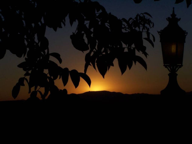 PUESTA DE SOL DESDE LA SIERRA DE GRANA 