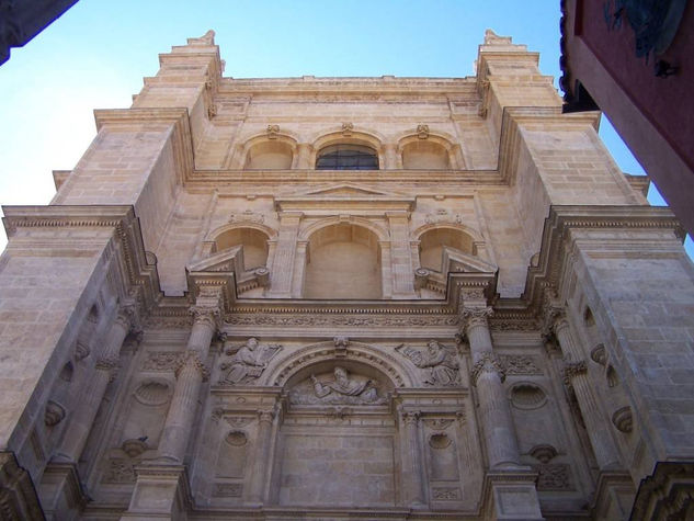 PERSPECTIVA EXTERIOR DE LA CATEDRAL DE GRANADA Architecture and Interiorism Color (Digital)