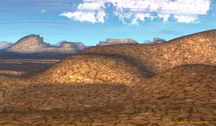 Tierra quebrada de...