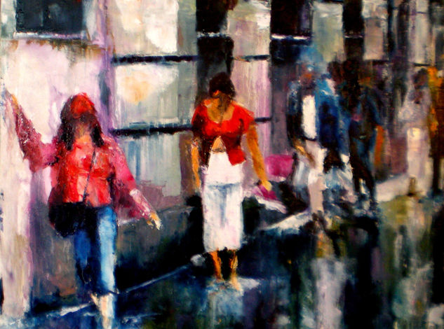 lluvia en palma 7 Oil Canvas Others