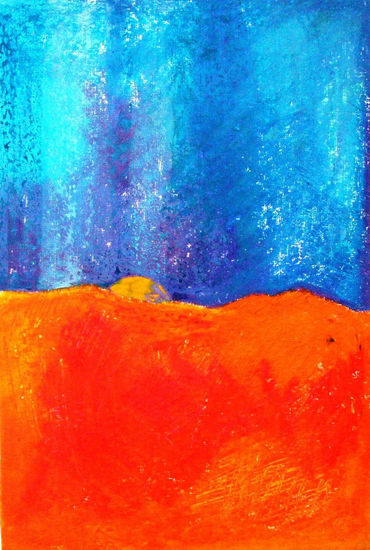 Amanecer Mixed media Paper Landscaping