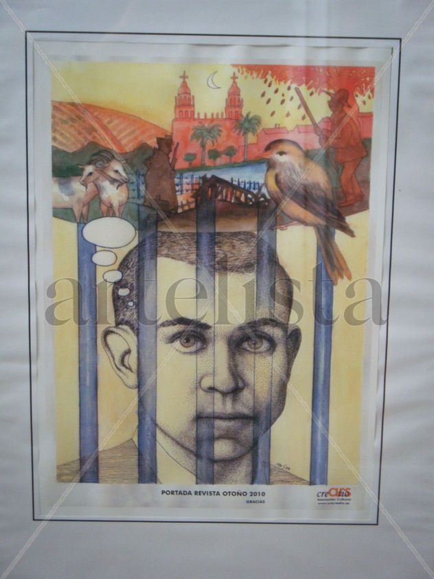 RETRATO DE MIGUEL HERNANDEZ