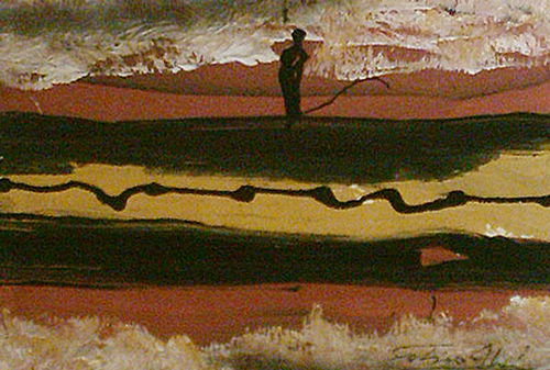 caminante Mixed media Canvas