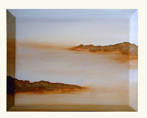 Paisaje Mixed media Canvas