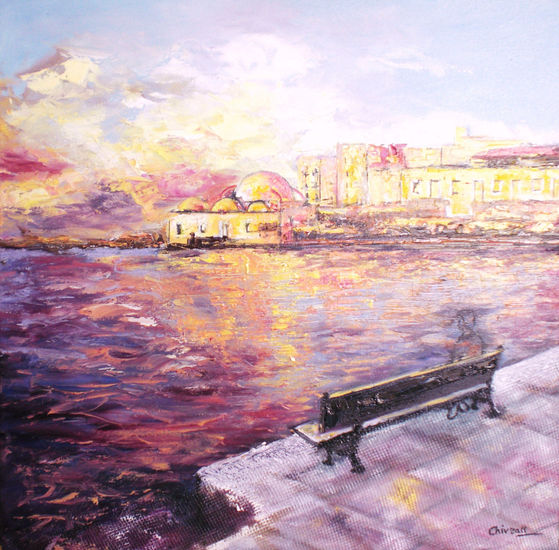 Estambul Oil Canvas Marine Painting