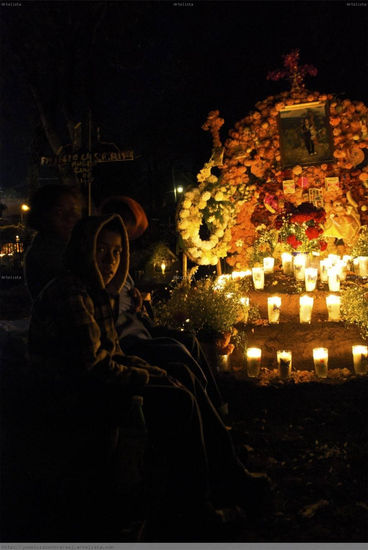 Pátzcuaro día de muertos 2009 Fotoperiodismo y documental Color (Digital)