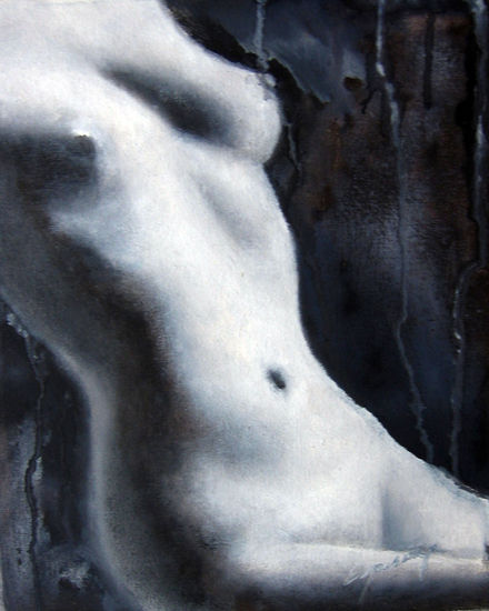 Sensualidad VIII Oil Canvas Nude Paintings