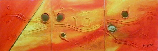 triptico abstracto