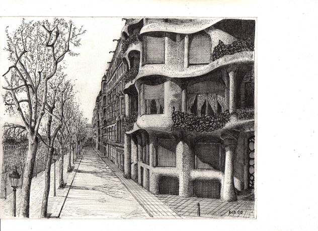 CASA MILA "LA PEDRERA" GAUDI-BARCELONA