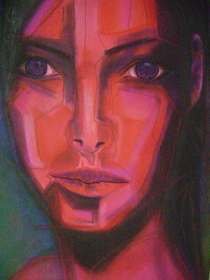 Rostros del alma Pastel Paper Others