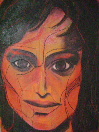 Rostros del alma Pastel Paper Others