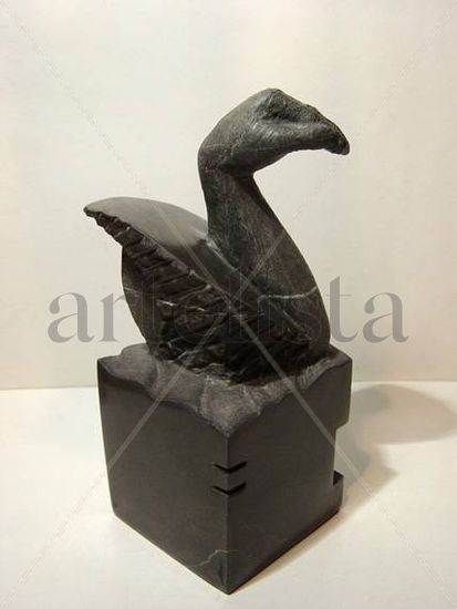 "El patito feo" Stone Figurative