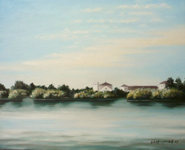 RIO GUADALQIVIR Oil Canvas Landscaping