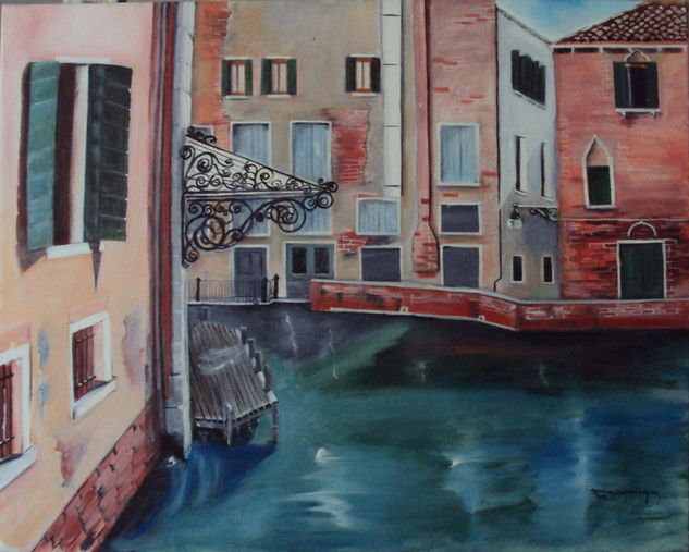 venecia1 Acrylic Canvas Landscaping