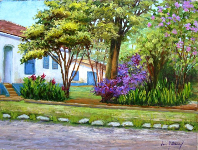 Recanto da Fazenda Oil Paper Landscaping