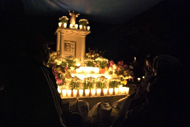 Cementerio Ztinzuntzan, día de muertos