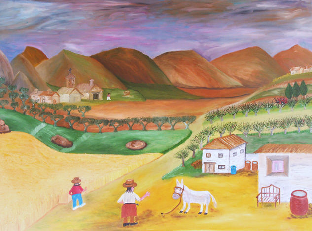 COSECHADO Oil Canvas Landscaping