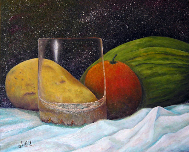 bodegon 3 Oil Canvas Landscaping