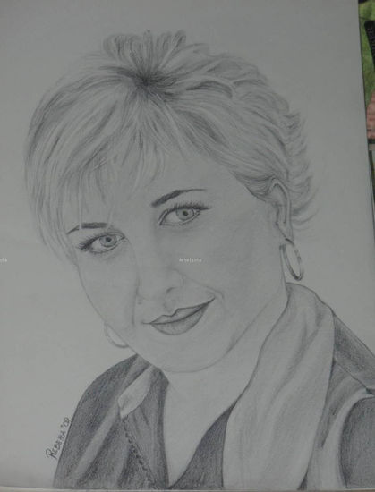 Retrato de Ioana Pencil