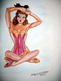 Chica pin up