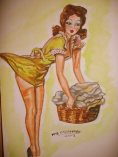 Chica pin up