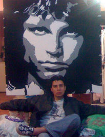 Jim Morrison Arte Pop