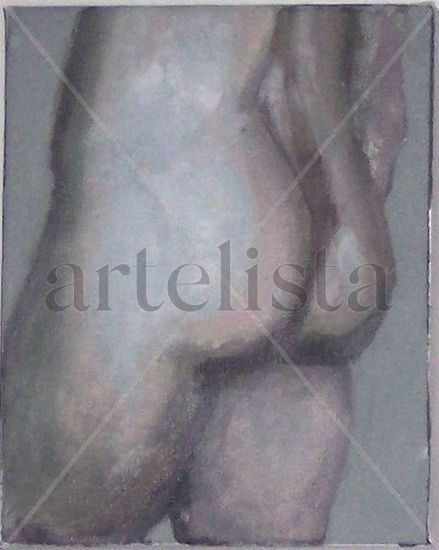 gluteo del David Oil Canvas Nude Paintings